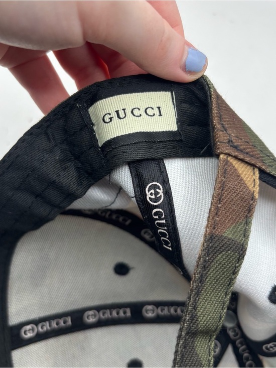 Gucci Kingsnake Camouflage Baseball Cap with Box main image 8
